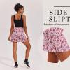 image:imageEkouaer 16 Golf Skorts for Woman with Inner Pockets Silicone Grippers Tennis Skirt Quick Dry Athletic Pickleball SkortPink Floral