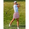 image:imageEkouaer 16 Golf Skorts for Woman with Inner Pockets Silicone Grippers Tennis Skirt Quick Dry Athletic Pickleball SkortRed Blue Floral