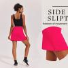 image:imageEkouaer 16 Golf Skorts for Woman with Inner Pockets Silicone Grippers Tennis Skirt Quick Dry Athletic Pickleball SkortRose Red