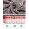 image:imageEkouaer Pajamas Womens Waffle Knit Sleepwear Long Sleeve Top with Pants Casual Pjs Loungewear Set SXXLLight Grey