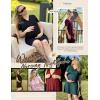 image:imageEkouaer 2 Pack LaborDeliveryHospital Gown 3 in 1 Maternity Dress V Neck Nursing Nightgown Postpartum Pajamas with ButtonBlackLake Green