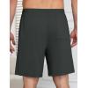 image:imageEkouaer Mens Pajama Shorts Bamboo Viscose Breathable Soft Sleep Short Elastic Waist 2026 Lounge PJ Short with PocketsGreen