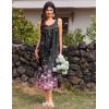 image:imageEkouaer Nightgowns for Women Long Sleeveless Night Gowns Ladies Soft Nightdress Victorian Sleepwear with Pockets SXXXLCherry Blossoms