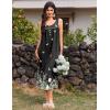 image:imageEkouaer Nightgowns for Women Long Sleeveless Night Gowns Ladies Soft Nightdress Victorian Sleepwear with Pockets SXXXLFlower Butterfly