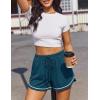 image:imageEkouaer Pajama Shorts for Women 2026 Soft Sleep Shorts Casual Lounge Bottoms Comfy Pj Bottoms with PocketsTeal
