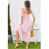 image:imageEkouaer Womens Sleeveless Nightgown Full Slip Nightshirt Print Nightwear Full Length Loungewear Soft NightdressPink Floral