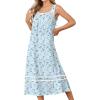 Floral Light Blue