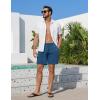 image:imageEkouaer Mens 7 Swim Trunks Swimwear Zip Pockets Beach Board Shorts Bathing Suits with Mesh LiningDark Blue