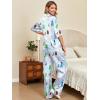 image:imageEkouaer Silk Satin Pajamas Set Women Short Sleeve Pj Sets Button Down Sleepwear 2 Piece Soft Loungewear SXXLCity Walk