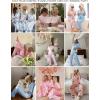 image:imageEkouaer Silk Satin Pajamas Set Women Short Sleeve Pj Sets Button Down Sleepwear 2 Piece Soft Loungewear SXXLRed Heart