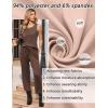 image:imageEkouaer Two Piece Sets for Women Summer Vacation Fashion Outfits Sleeveless Top Wide Leg Pants 2026 Lounge Sets S2XlBrown