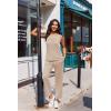 image:imageEkouaer Two Piece Sets for Women Summer Vacation Fashion Outfits Sleeveless Top Wide Leg Pants 2026 Lounge Sets S2XlChampagne