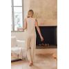 image:imageEkouaer Two Piece Sets for Women Summer Vacation Fashion Outfits Sleeveless Top Wide Leg Pants 2026 Lounge Sets S2XlChampagne
