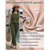 image:imageEkouaer Two Piece Sets for Women Summer Vacation Fashion Outfits Sleeveless Top Wide Leg Pants 2026 Lounge Sets S2XlDark Green