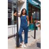 image:imageEkouaer Two Piece Sets for Women Summer Vacation Fashion Outfits Sleeveless Top Wide Leg Pants 2026 Lounge Sets S2XlDeep Blue