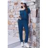 image:imageEkouaer Viscose from Bamboo Womens Pajama Sets Super Soft Short Sleeve Button Top and Pants Pj Sleepwear Sets SXXLNavy Blue