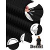 image:imageEkouaer Women 2 Piece Lounge Set 2026 Summer Cruise Outfits Ribbed Loose Short Sleeve Matching Sets with pocketBlack