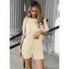 image:imageEkouaer Womens 2 Piece Lounge Set 2026 Summer Biker Shorts Set Outfits Short Sleeve Oversized Top Matching TracksuitApricot