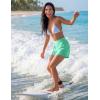 image:imageEkouaer Womens 3 Board Shorts High Waisted Swim Shorts Swimsuit Bottoms Beach Shorts with Pockets S2XLCyan