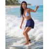 image:imageEkouaer Womens 3 Board Shorts High Waisted Swim Shorts Swimsuit Bottoms Beach Shorts with Pockets S2XLNavy Blue