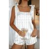 image:imageEkouaer Womens Silk Pajama Set Bow Tie Knot Tank Top Satin Pjs Sets for Bridal Party 2 Piece Cami Shorts Sleepwear SXXLVine Heart Flower
