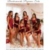 image:imageEkouaer Womens Silk Pajama Set Bow Tie Knot Tank Top Satin Pjs Sets for Bridal Party 2 Piece Cami Shorts Sleepwear SXXLWine Red