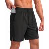 image:imageEkouaer Mens 7 Swim Trunks Swimwear Zip Pockets Beach Board Shorts Bathing Suits with Mesh LiningBlack
