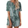 Tie Dye Dark Green