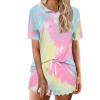Tie Dye Pink Yellow
