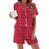 Red Heart Print
