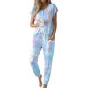 Tie Dye Blue and Purple