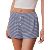 Blue White Stripe