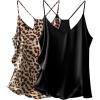 Black/Leopard Print