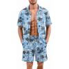 Coconut Tree & Light Blue