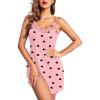 image:imageEkouaer Womens Camisole Chemise NightgownPink Hearts