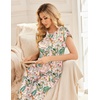 image:imageEkouaer Two Piece Sets for Women Summer Soft Casual Cap Sleeve Lounge Sets Travel Vacation Airport OutfitsTropical Print