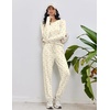 image:imageEkouaer Womens Pajamas Set Long Sleeve Loungewear Soft Lounge Set Joggers with PocketsTeddy