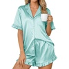 Green White Stripes