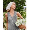 image:imageEkouaer Nightgowns for Women Cotton Night Gowns Tank Night Shirts Sleeveless Sleep Dress Button Sleep Shirts Henley SleepwearBlack Floral