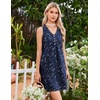 image:imageEkouaer Nightgowns for Women Cotton Night Gowns Tank Night Shirts Sleeveless Sleep Dress Button Sleep Shirts Henley SleepwearDeep Blue Starry Sky