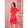 image:imageEkouaer Bathing Suit Cover Up for Women V Neck Button Down Swimsuit Coverup Beach Dress Shirt S3XLDh608tropical Print