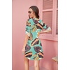image:imageEkouaer Bathing Suit Cover Up for Women V Neck Button Down Swimsuit Coverup Beach Dress Shirt S3XLZw532tropical Print