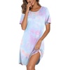 Blue Purple Tie Dye