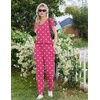 image:imageEkouaer Pajamas for Women Set Short Sleeve Lounge Set Jogger Pants Pjs Soft Sleepwear with Pockets SXXLRose Heart