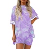 Tie Dye Purple