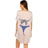 image:imageEkouaer Womens Bikini Shirt Cover Up Short Sleeve Cute Bikini Print CoverUp Baggy T Shirt Dress Fun WearUsa Flag