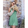 image:imageEkouaer Nightgowns for Women Bamboo Viscose Night Gown Sleeveless Sleep Dress Racerback Chemise Cooling SleepwearGreen