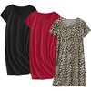 Black/Wine Red/Leopard