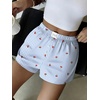image:imageEkouaer Pajama Shorts for Women Soft Sleep Shorts Summer Casual Lounge Shorts 2026 Comfy Pj Bottoms with PocketsBlue Plaid Floral