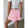 image:imageEkouaer Pajama Shorts for Women Soft Sleep Shorts Summer Casual Lounge Shorts 2026 Comfy Pj Bottoms with PocketsLight Pink
